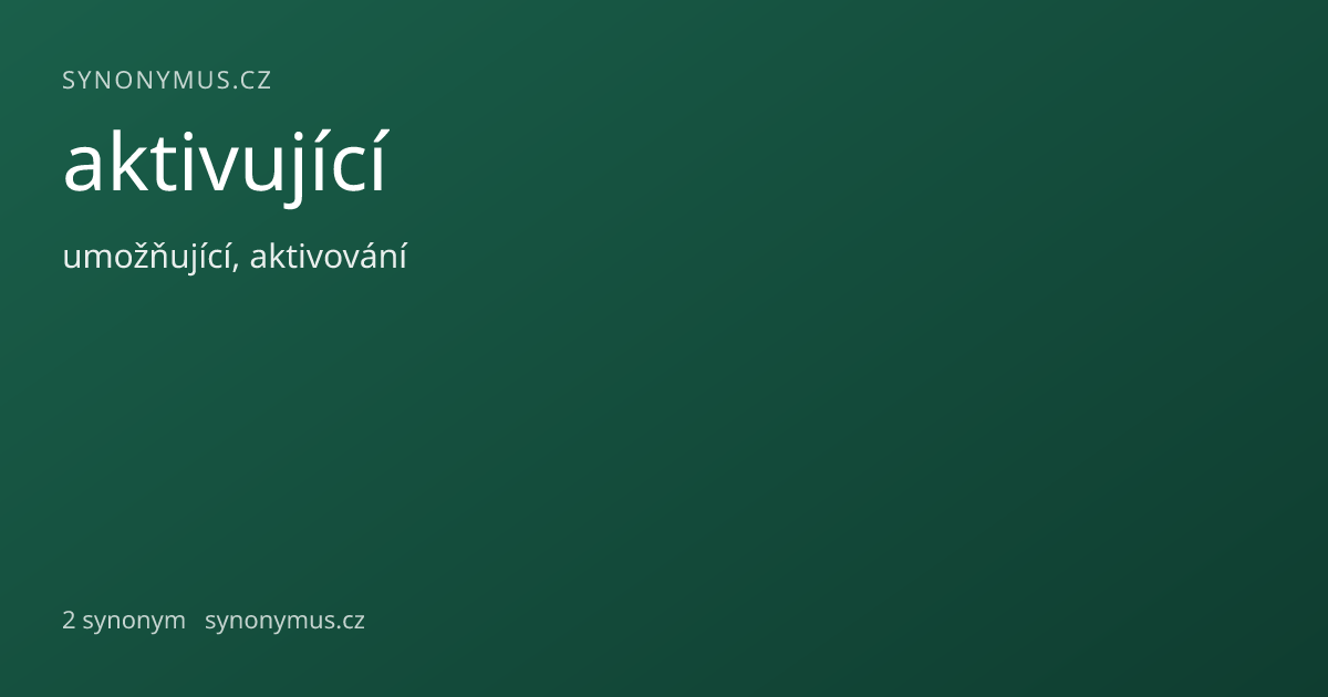 Náhled odkazu: aktivující