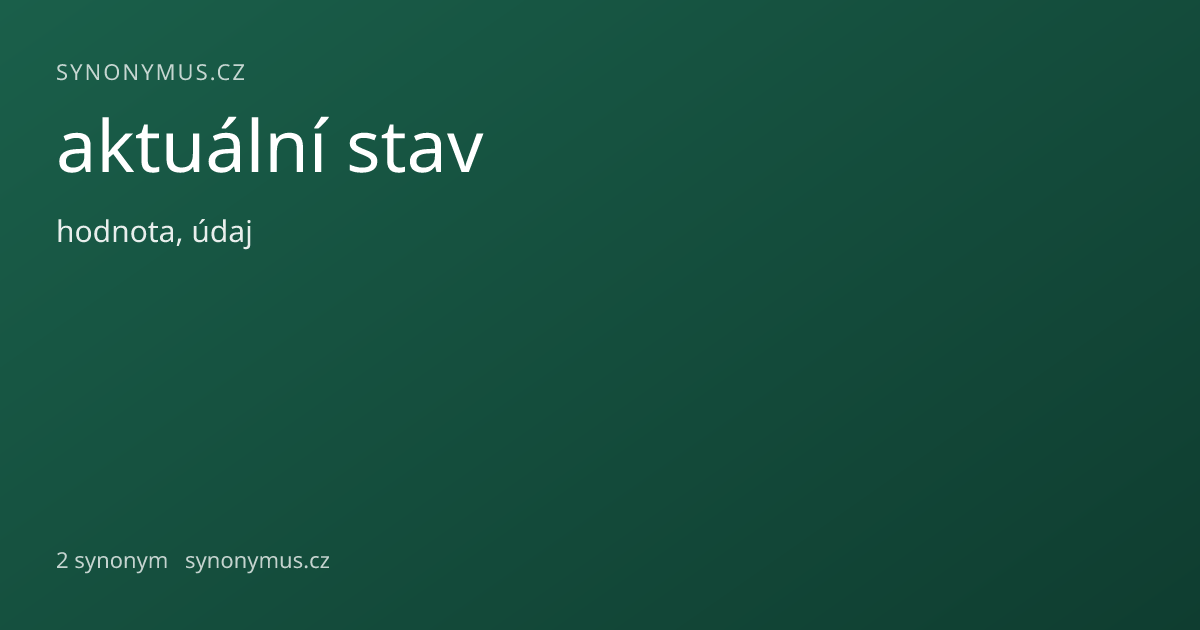 Náhled odkazu: aktuální stav
