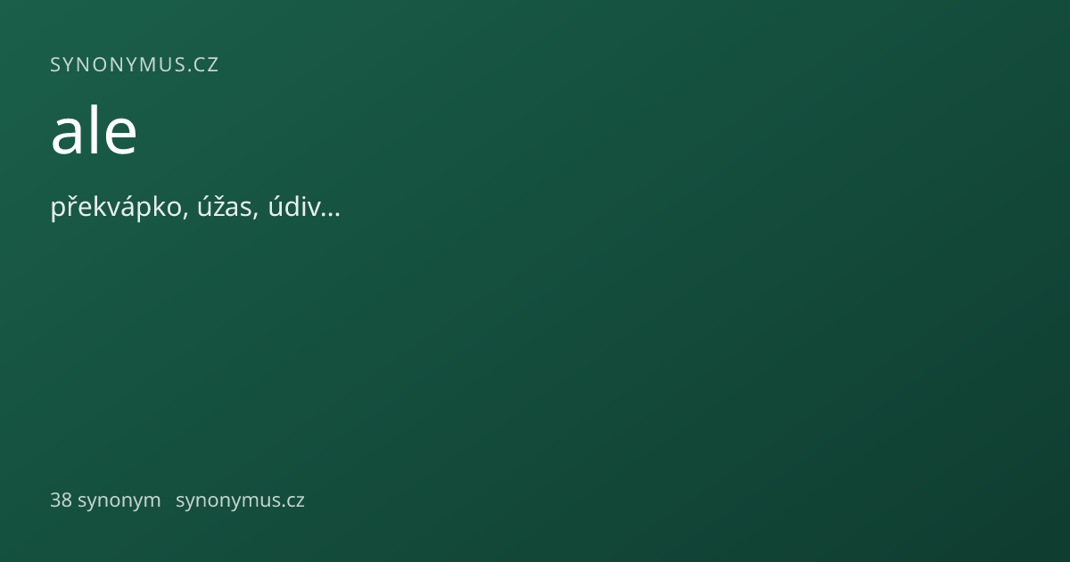 Náhled odkazu: ale