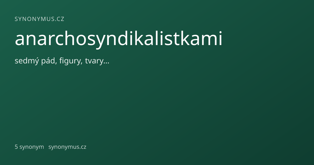 Náhled odkazu: anarchosyndikalistkami