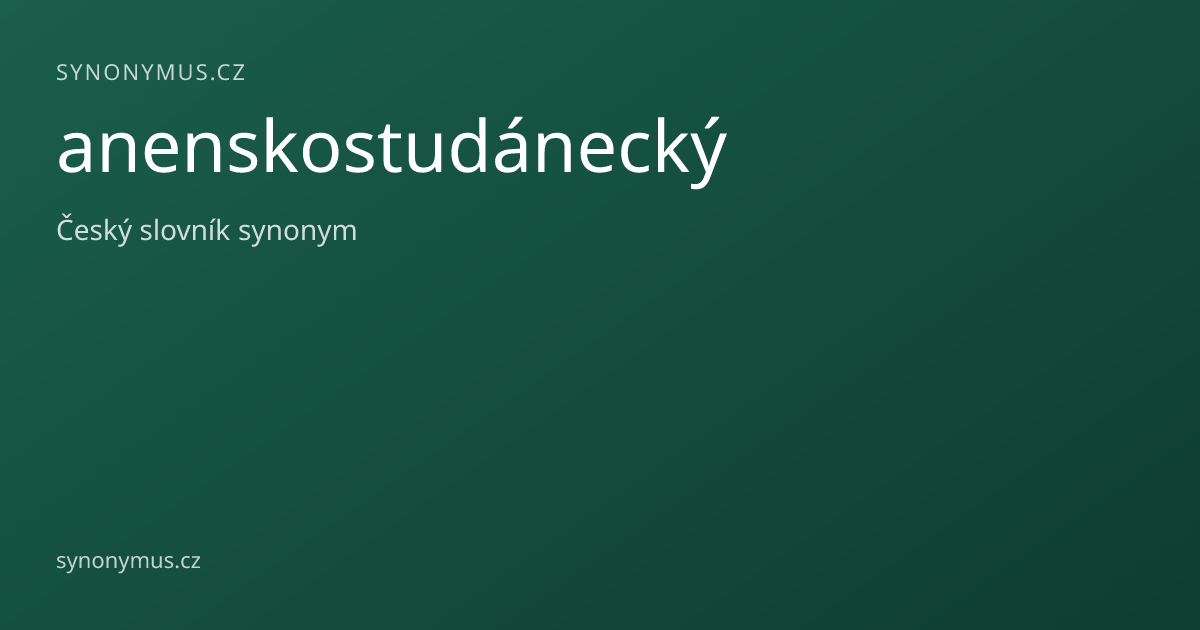Náhled odkazu: anenskostudánecký