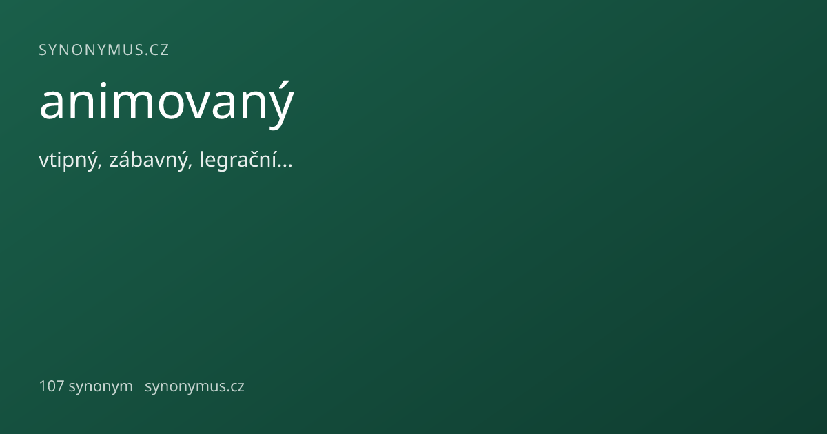 Náhled odkazu: animovaný