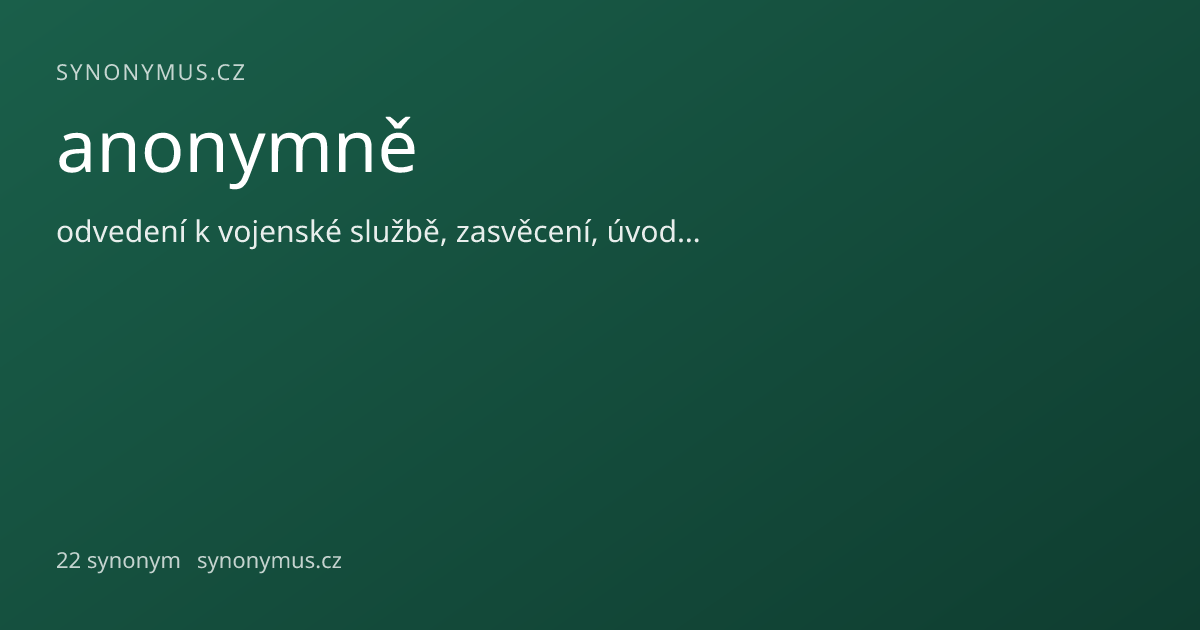 Náhled odkazu: anonymně