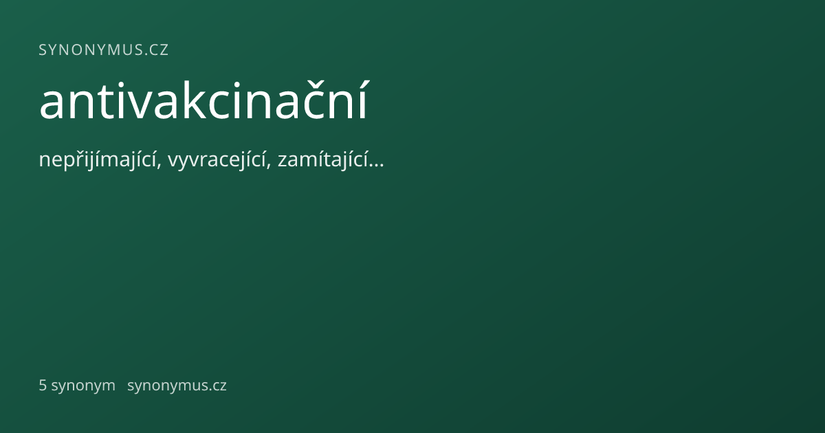 Náhled odkazu: antivakcinační