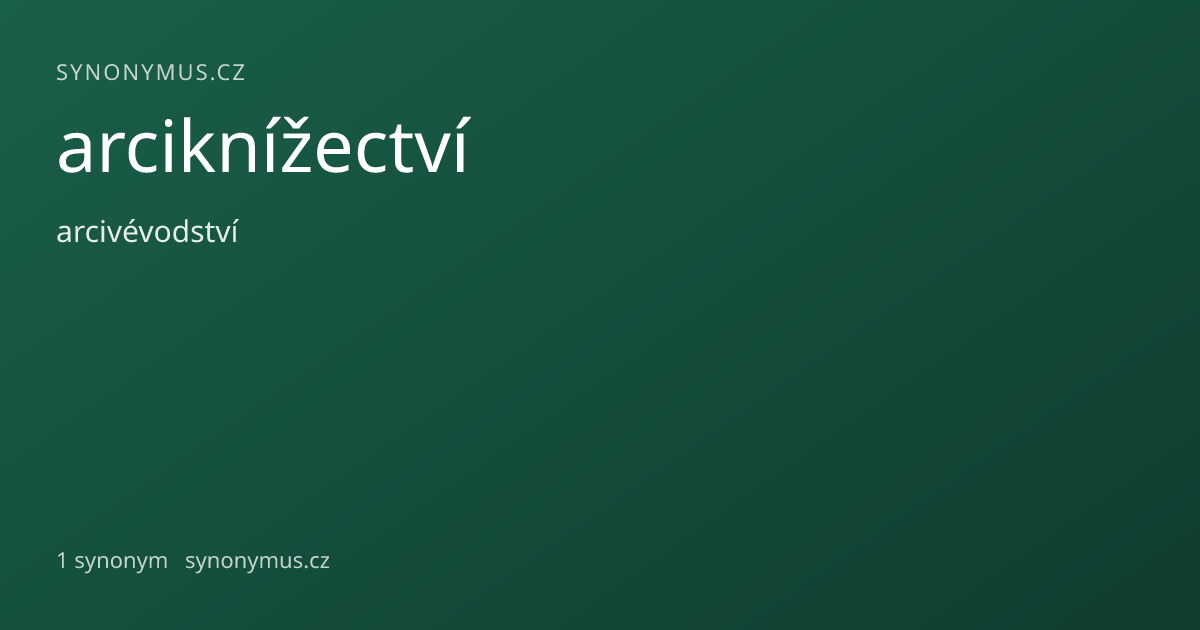 Náhled odkazu: arciknížectví