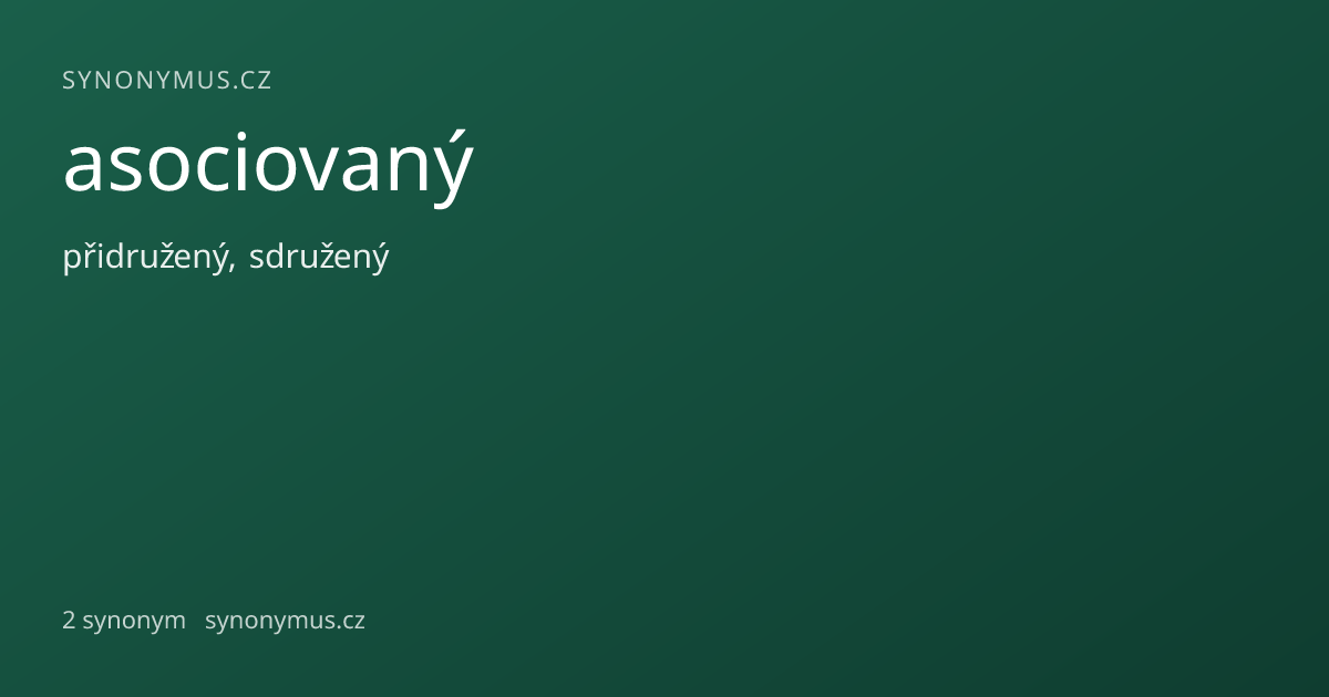 Náhled odkazu: asociovaný