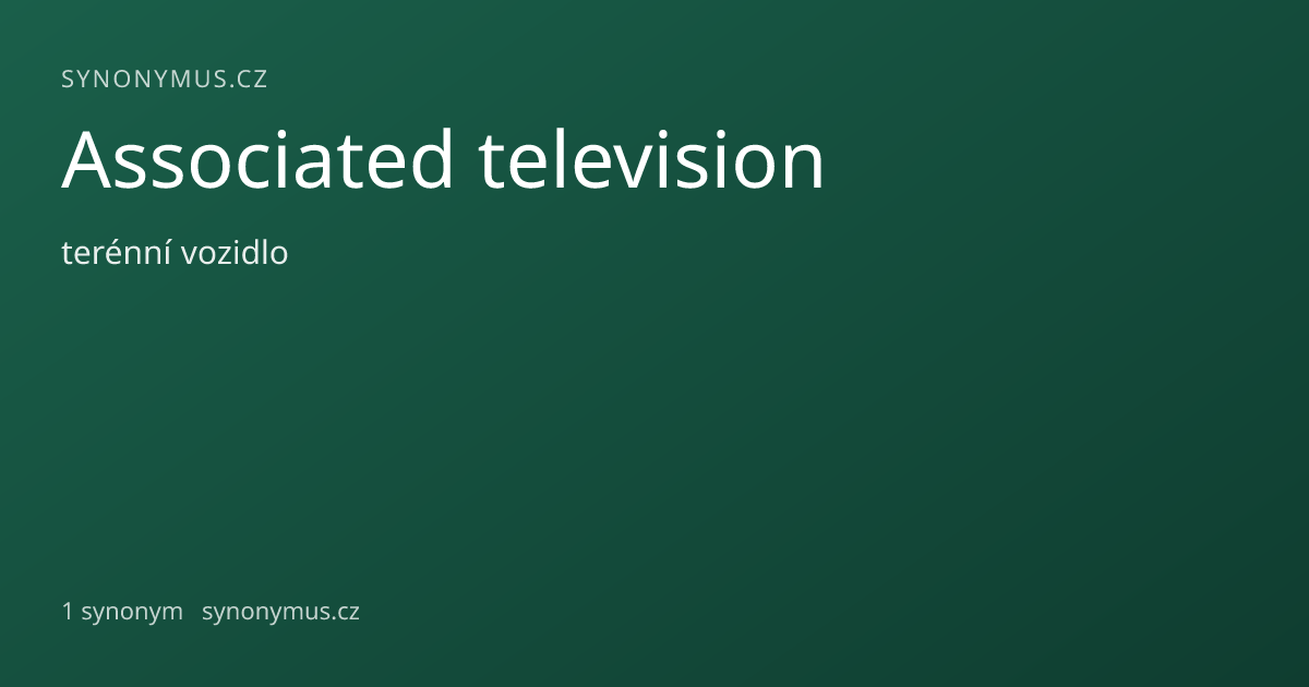 Náhled odkazu: Associated television
