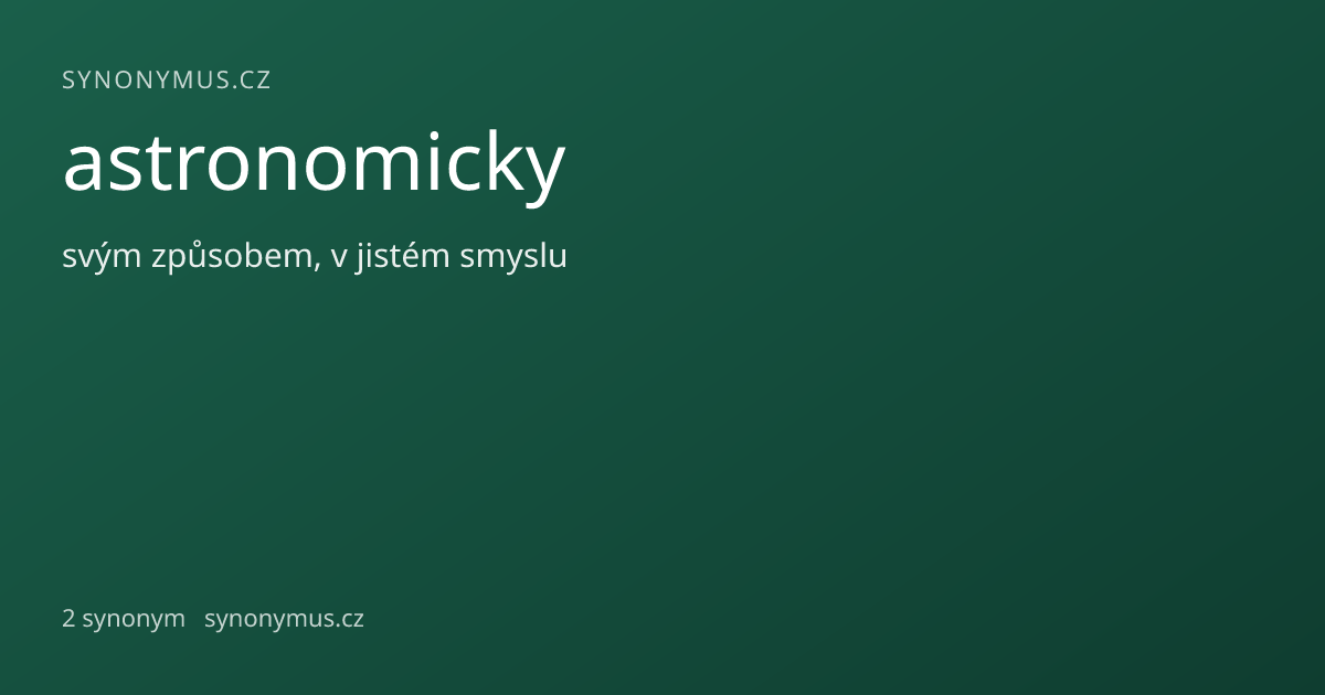 Náhled odkazu: astronomicky