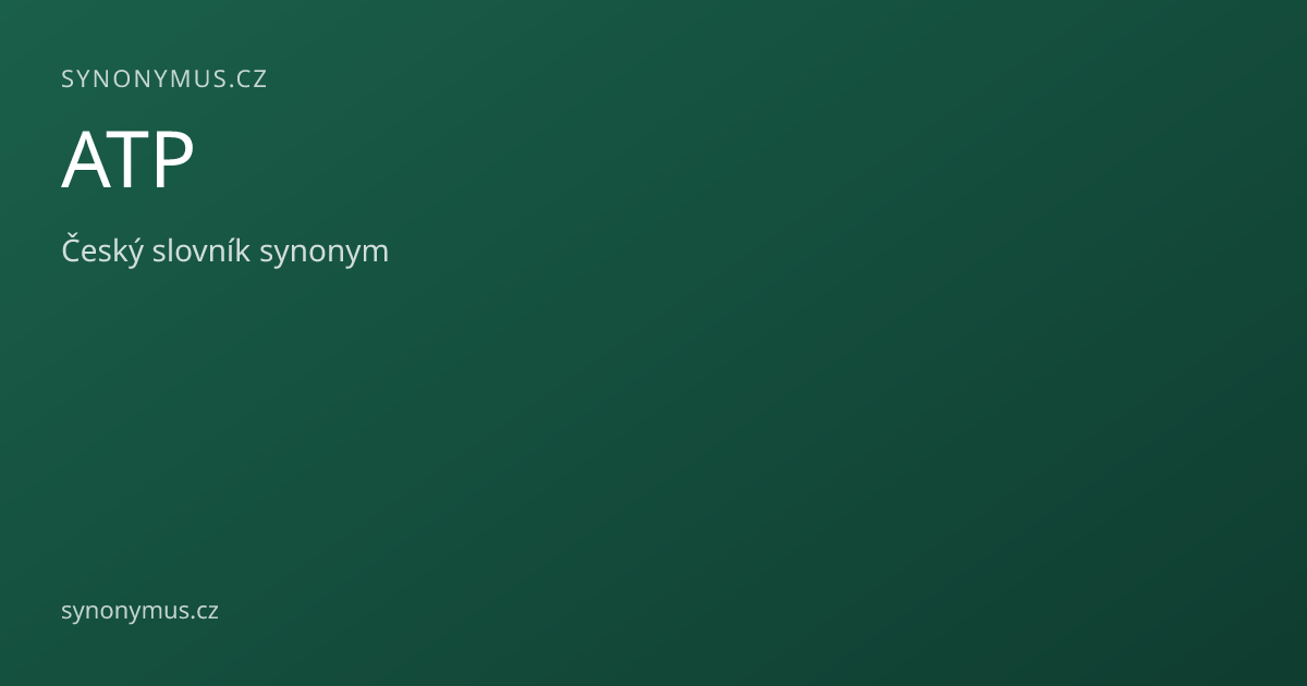 Náhled odkazu: ATP