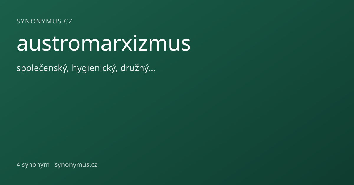 Náhled odkazu: austromarxizmus
