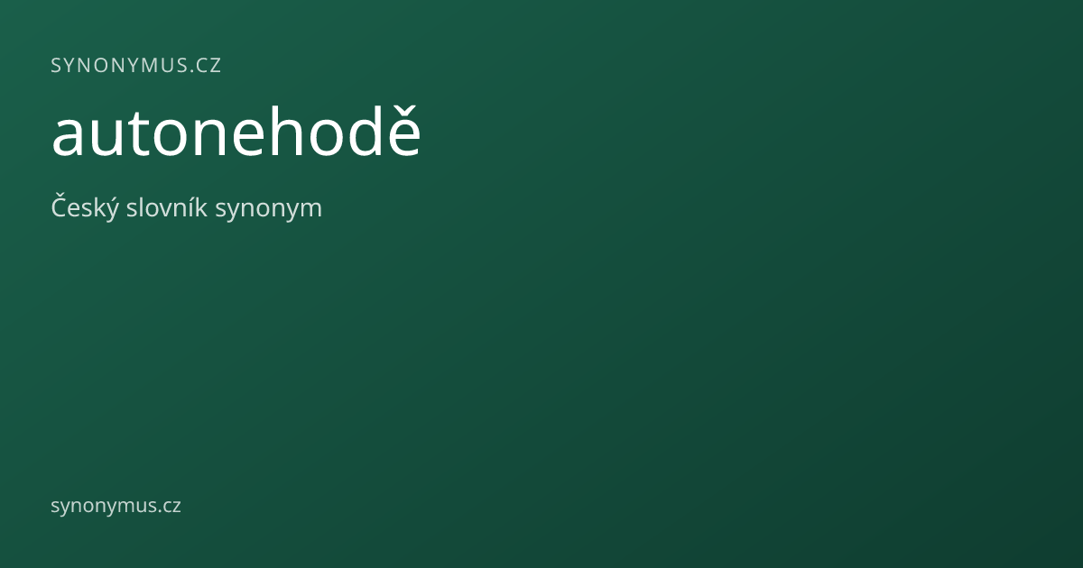 Náhled odkazu: autonehodě