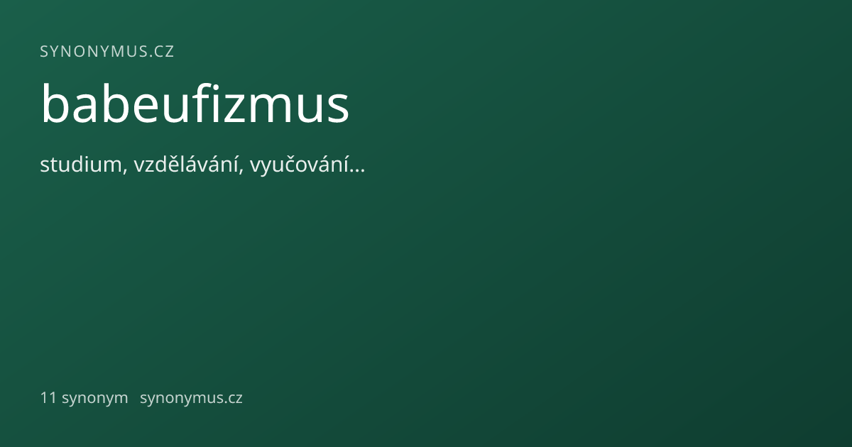 Náhled odkazu: babeufizmus