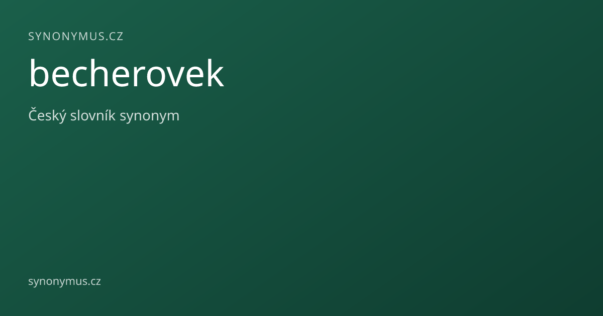 Náhled odkazu: becherovek