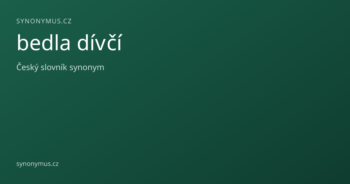 Náhled odkazu: bedla dívčí