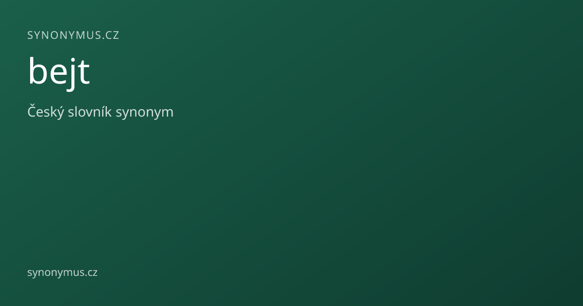 Náhled odkazu: bejt
