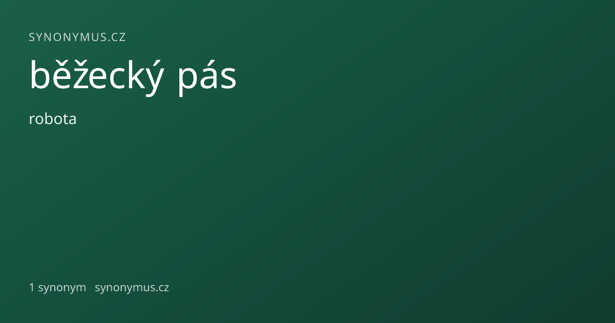 Náhled odkazu: běžecký pás