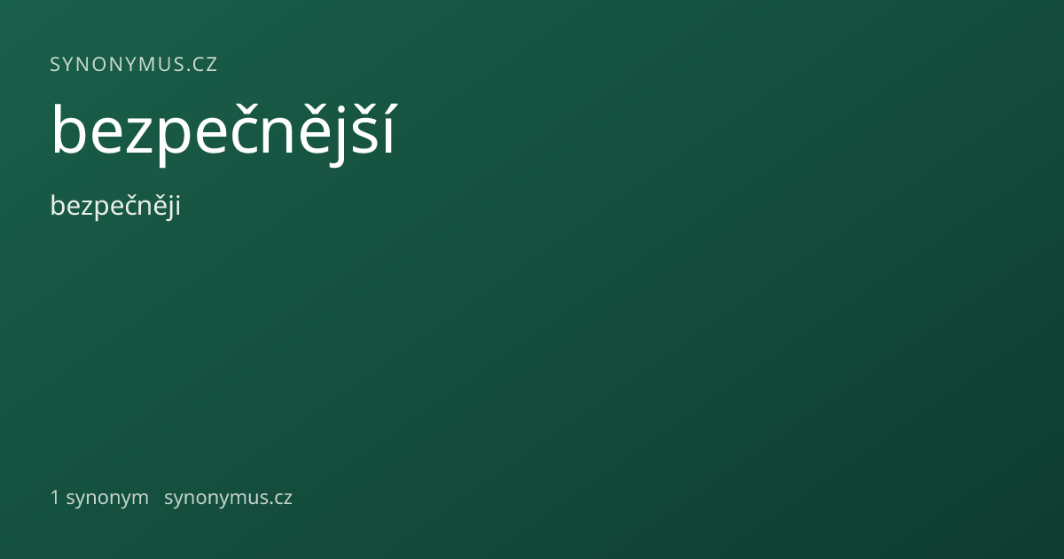 Náhled odkazu: bezpečnější