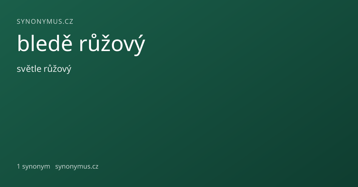 Náhled odkazu: bledě růžový