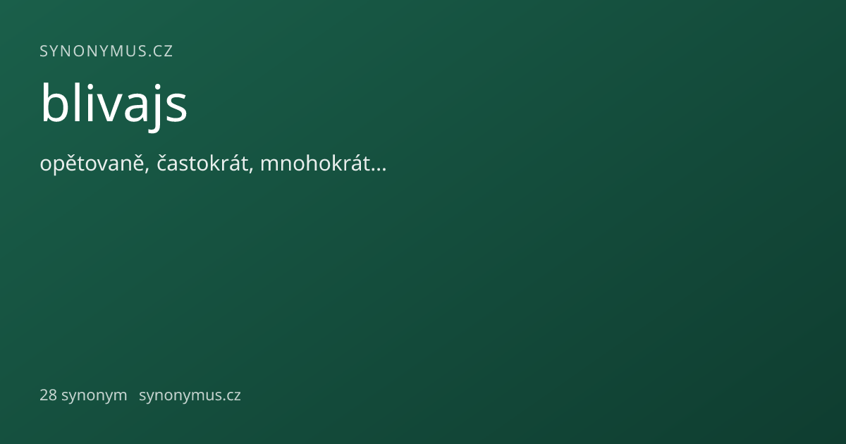 Náhled odkazu: blivajs