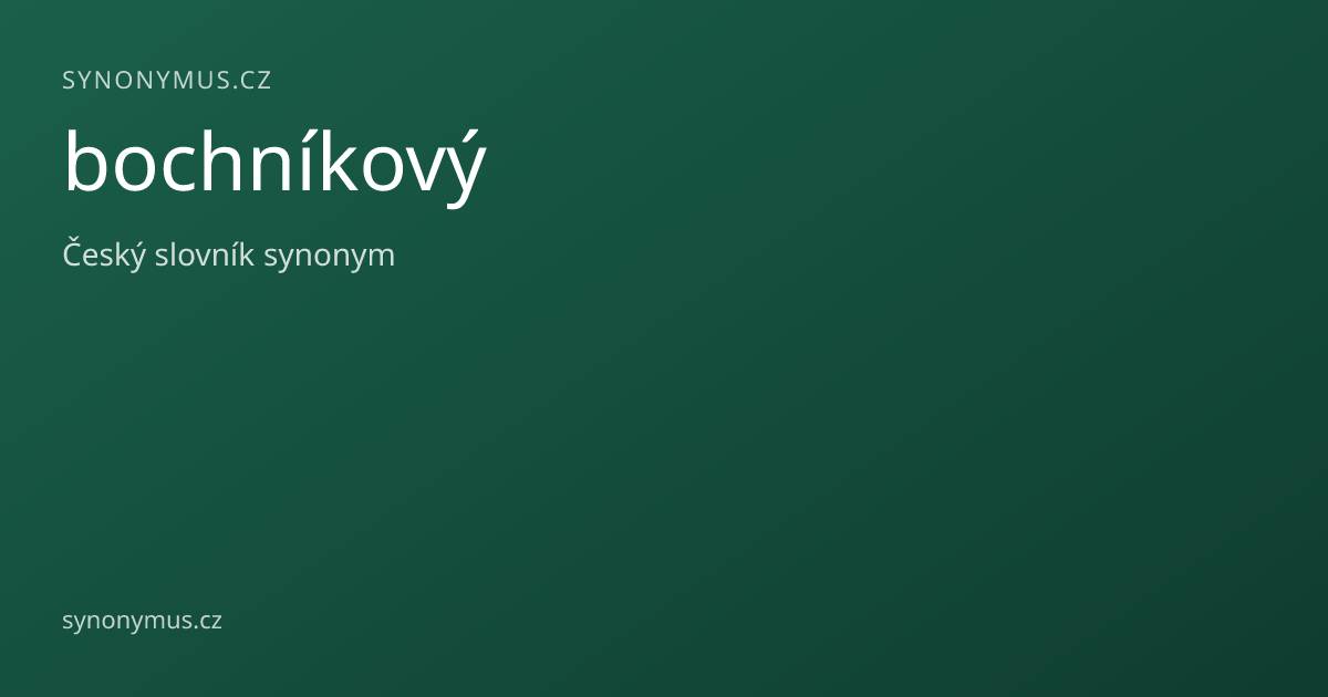 Náhled odkazu: bochníkový