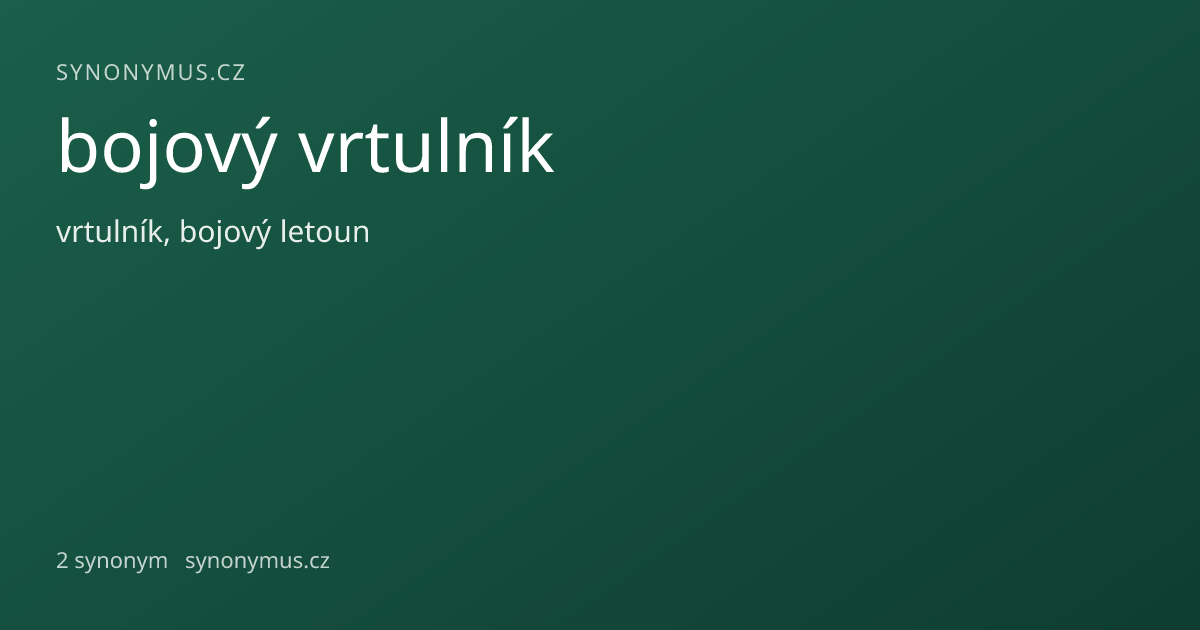 Náhled odkazu: bojový vrtulník