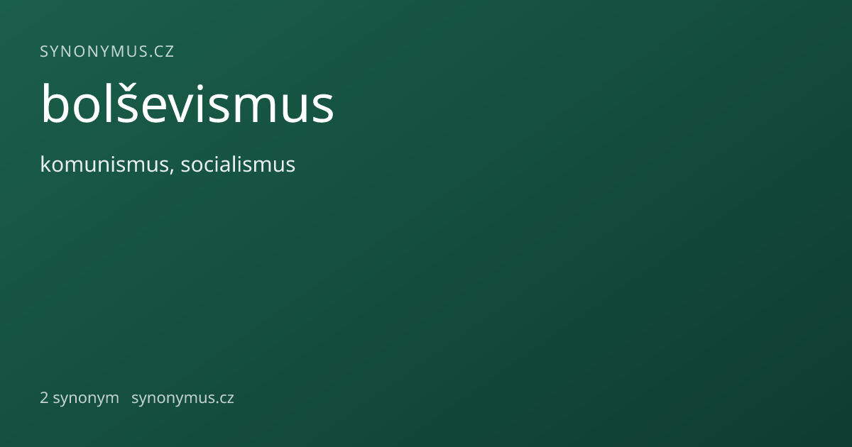Náhled odkazu: bolševismus
