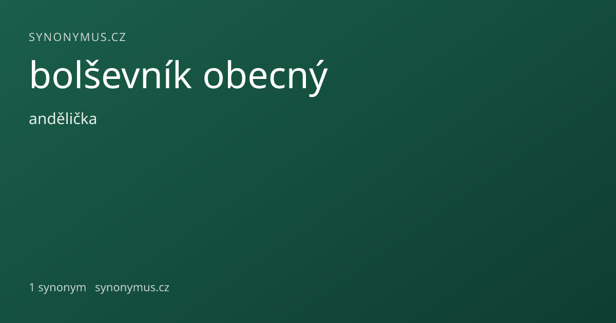 Náhled odkazu: bolševník obecný