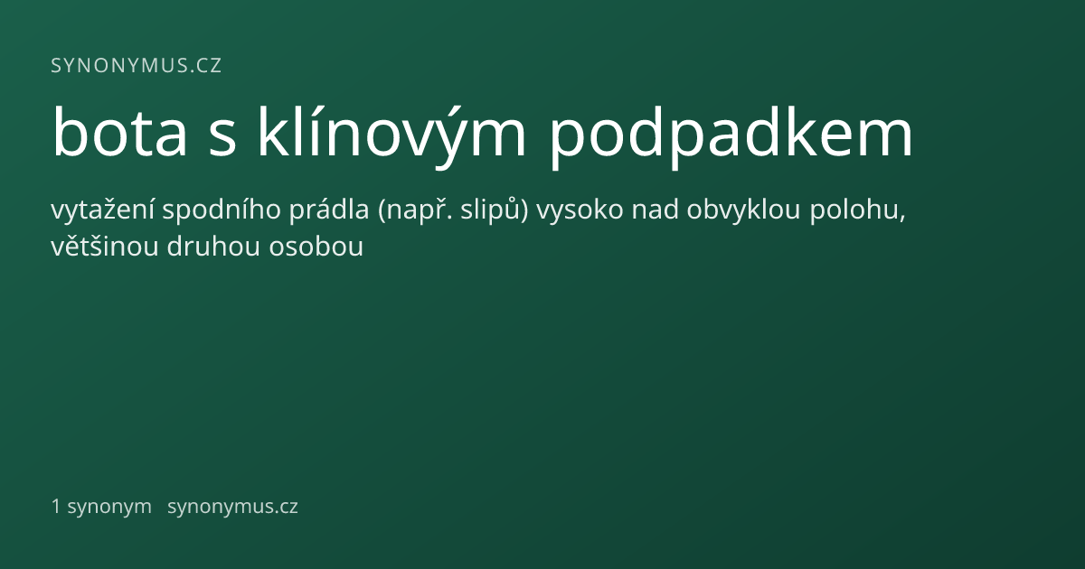 Náhled odkazu: bota s klínovým podpadkem