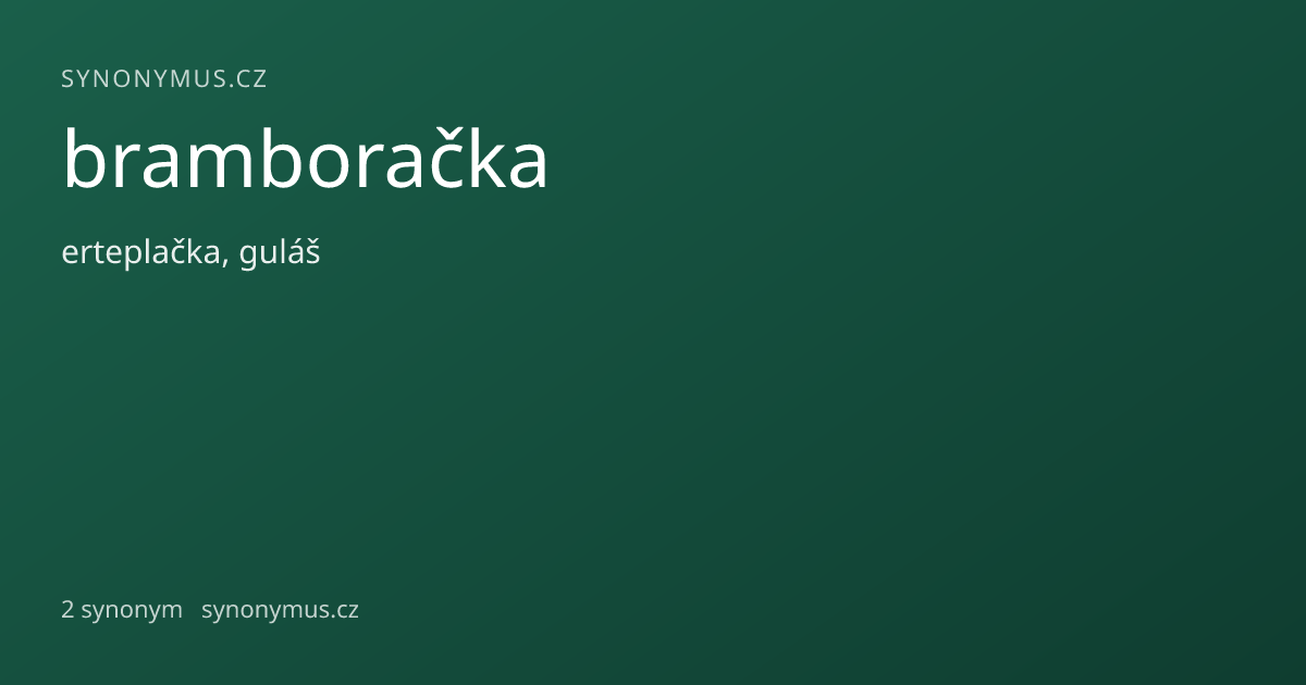Náhled odkazu: bramboračka