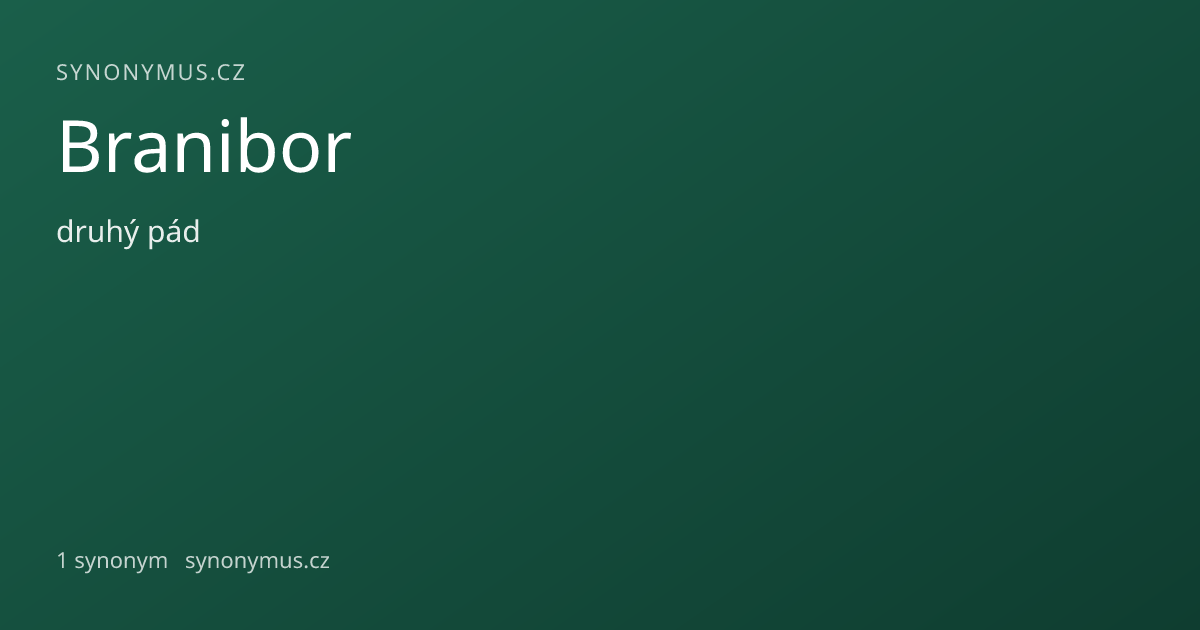 Náhled odkazu: Branibor