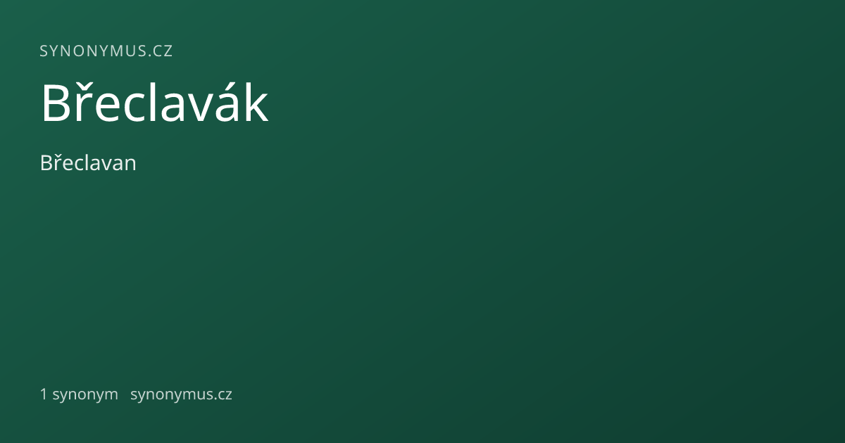 Náhled odkazu: Břeclavák