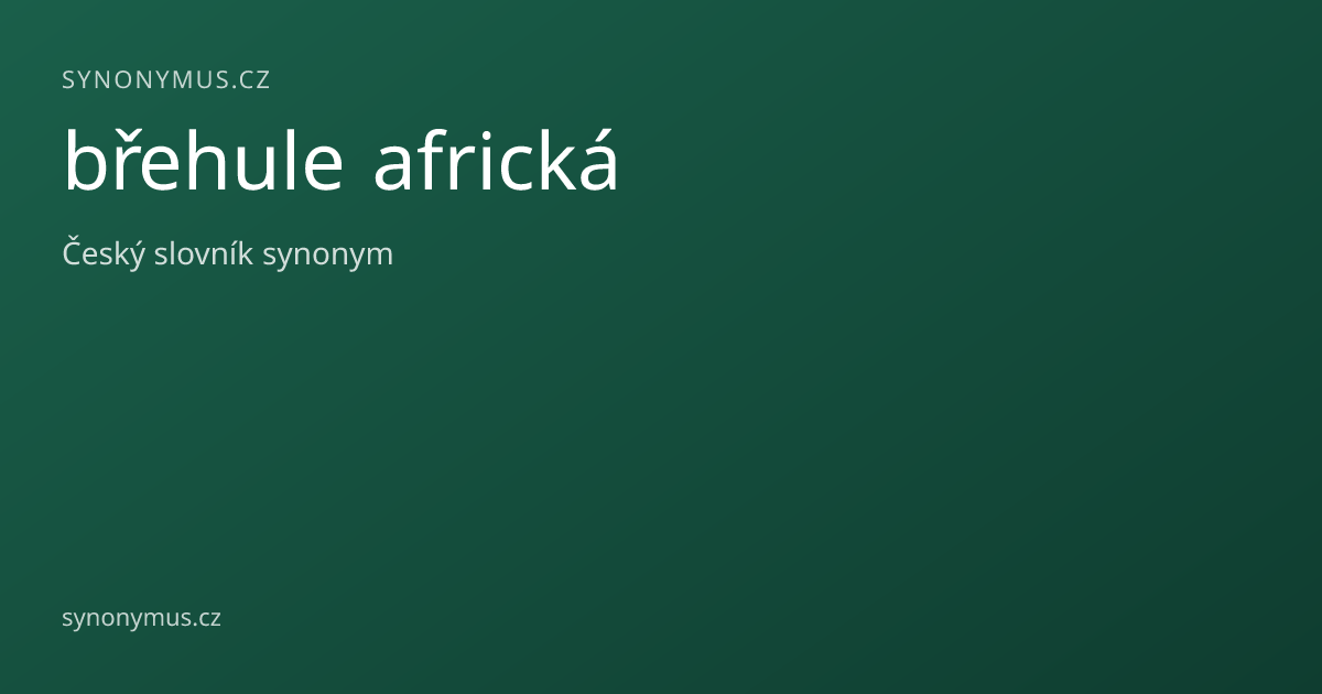 Náhled odkazu: břehule africká