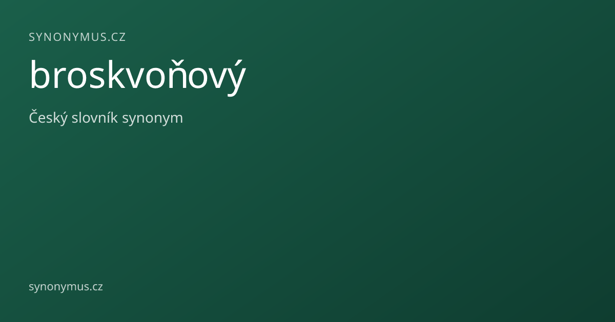 Náhled odkazu: broskvoňový