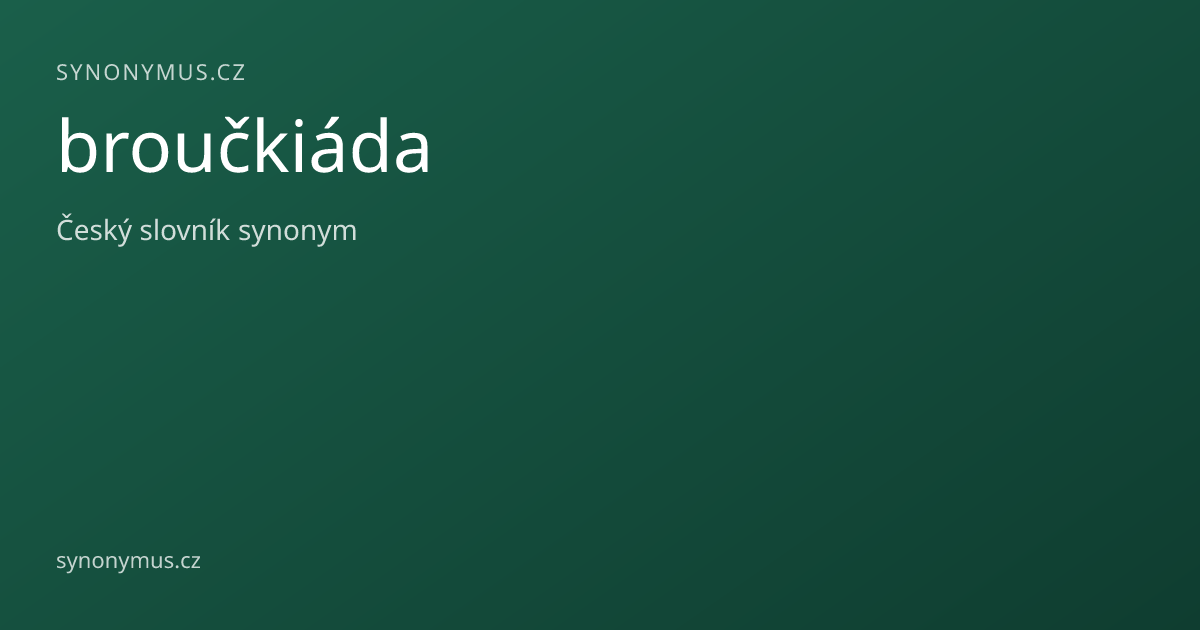 Náhled odkazu: broučkiáda