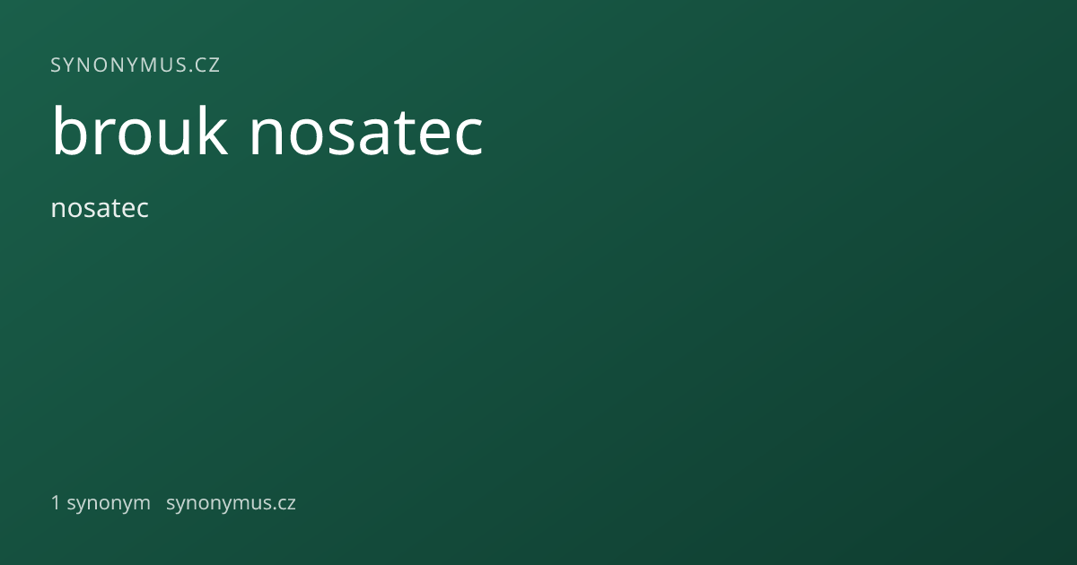 Náhled odkazu: brouk nosatec