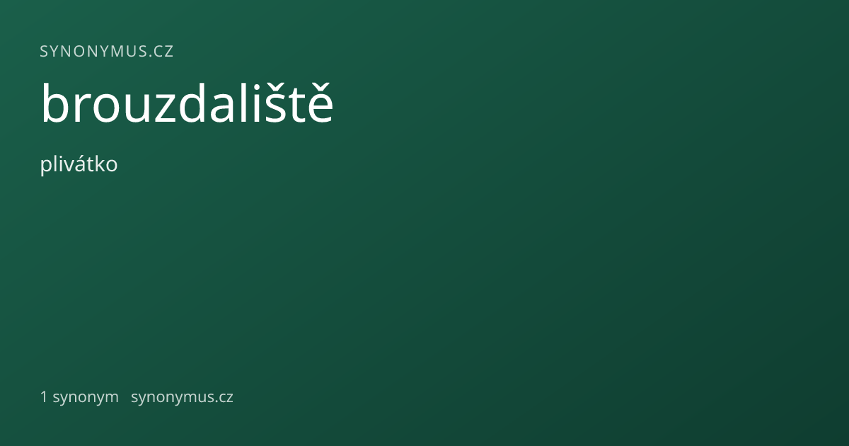 Náhled odkazu: brouzdaliště