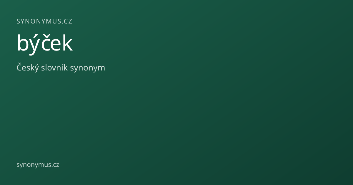Náhled odkazu: býček
