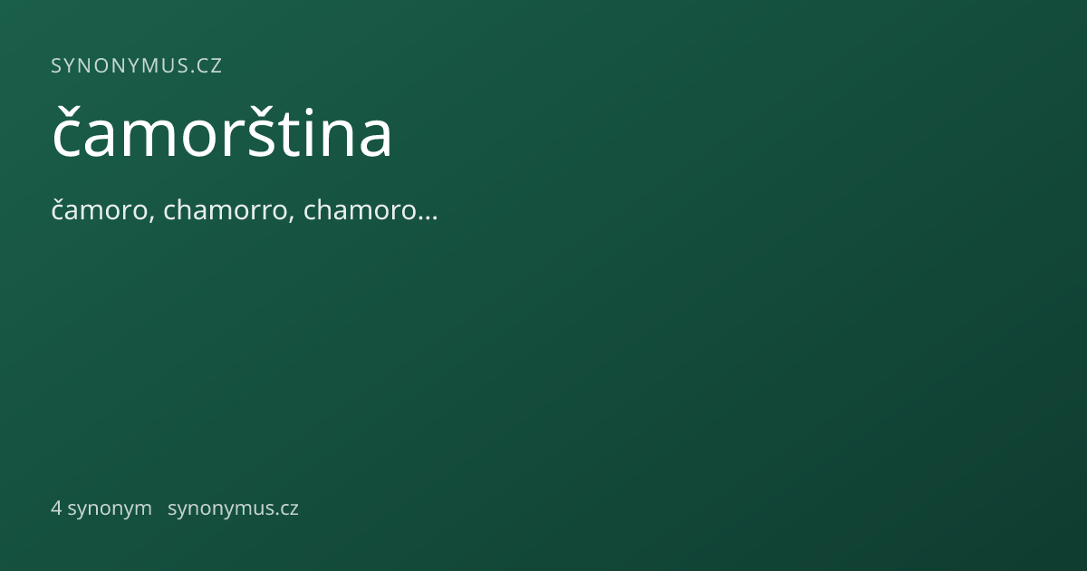 Náhled odkazu: čamorština