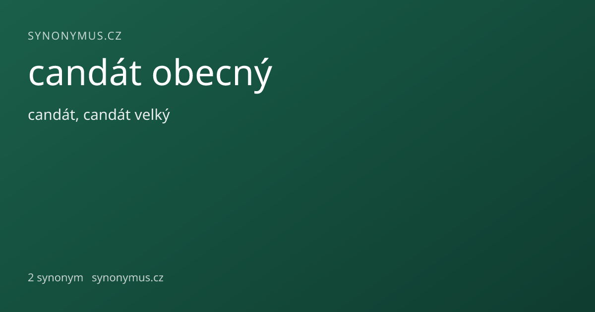 Náhled odkazu: candát obecný