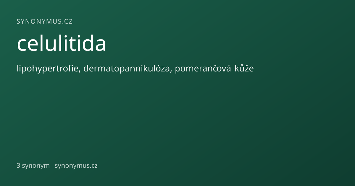 Náhled odkazu: celulitida