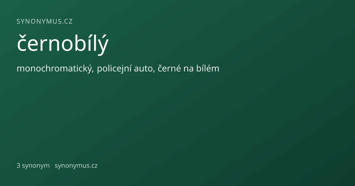 Náhled odkazu: černobílý