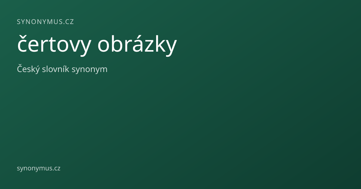 Náhled odkazu: čertovy obrázky