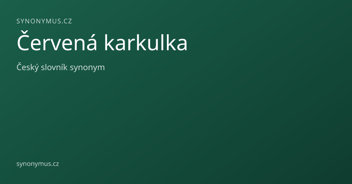 Náhled odkazu: Červená karkulka