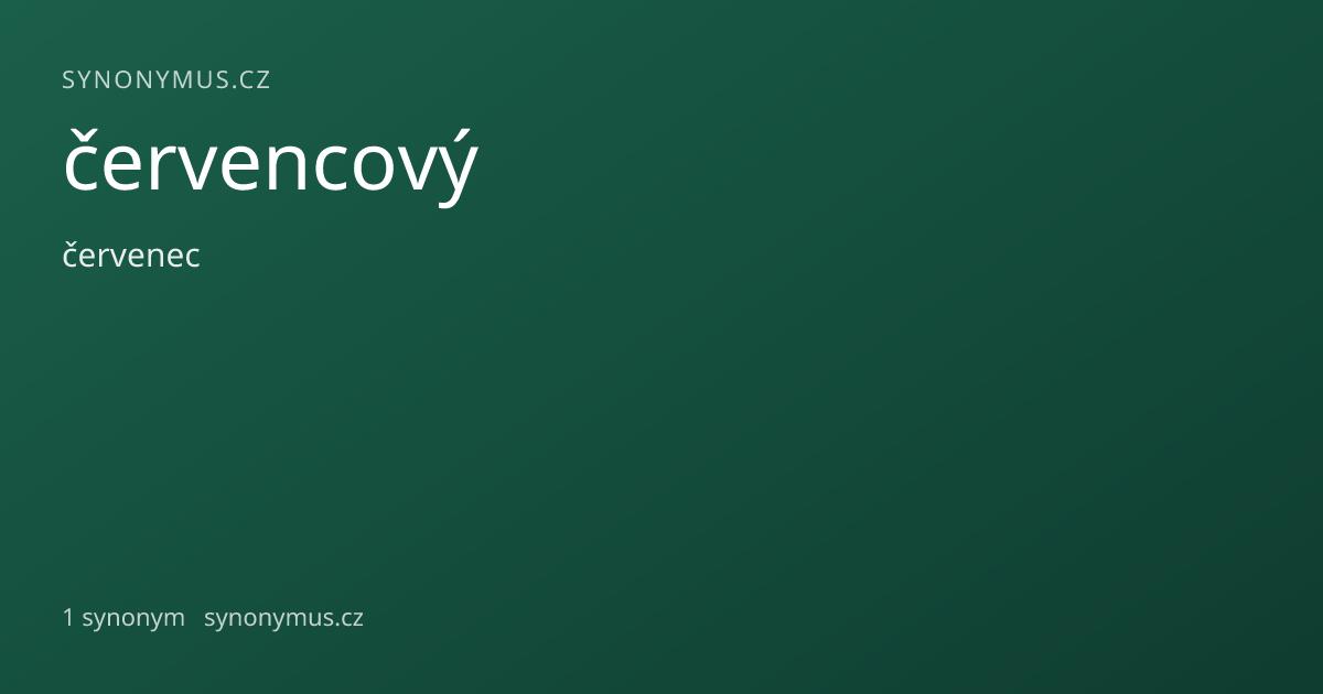 Náhled odkazu: červencový