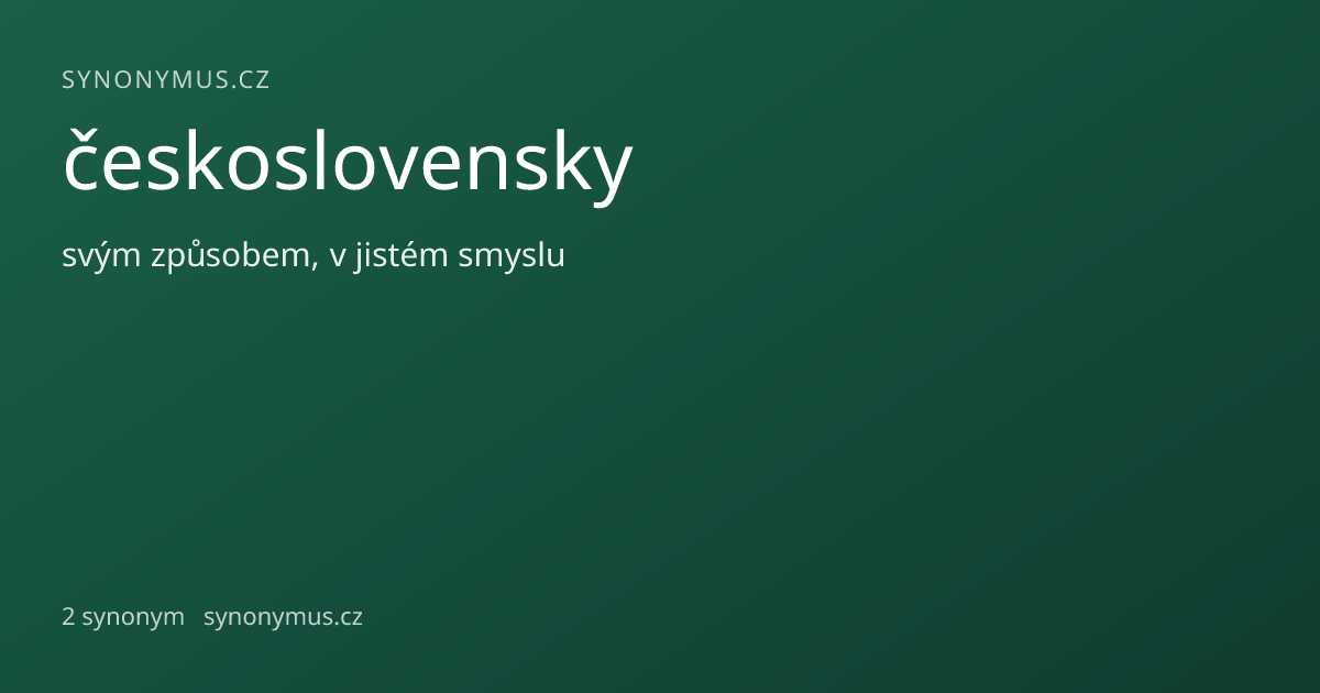 Náhled odkazu: československy
