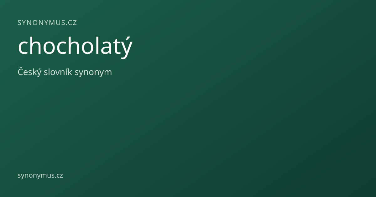 Náhled odkazu: chocholatý