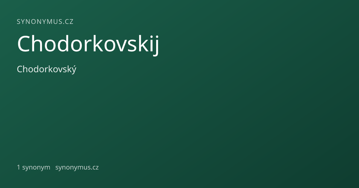 Náhled odkazu: Chodorkovskij