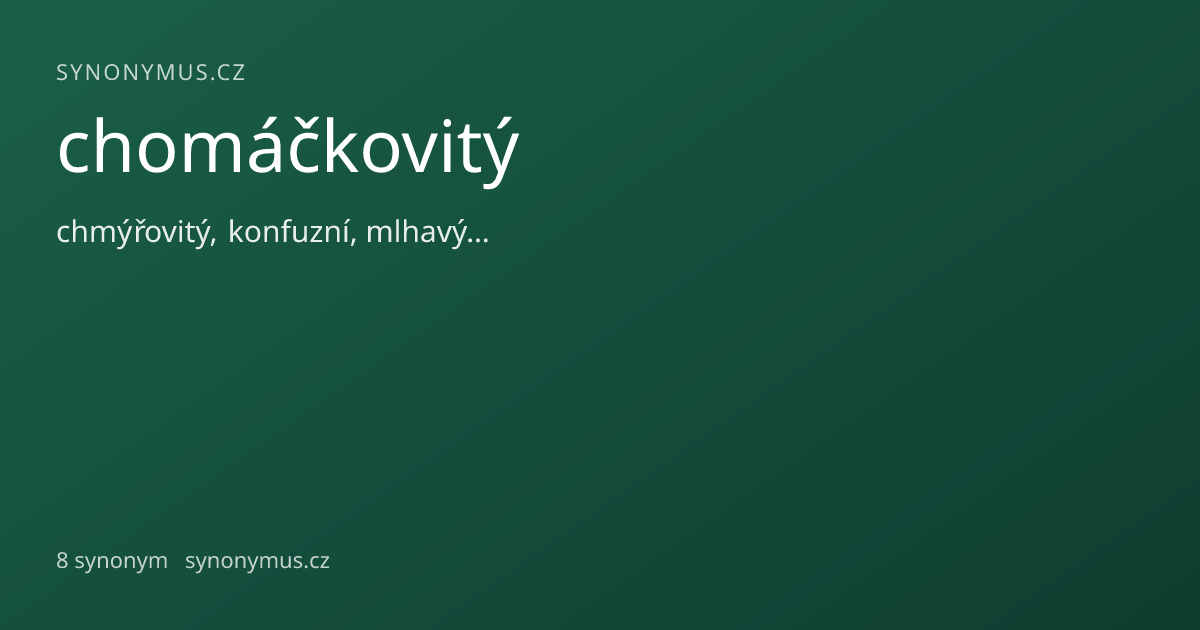 Náhled odkazu: chomáčkovitý