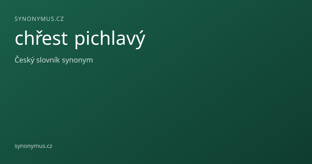 Náhled odkazu: chřest pichlavý