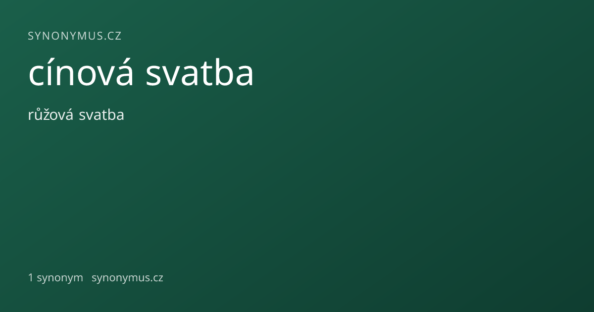Náhled odkazu: cínová svatba